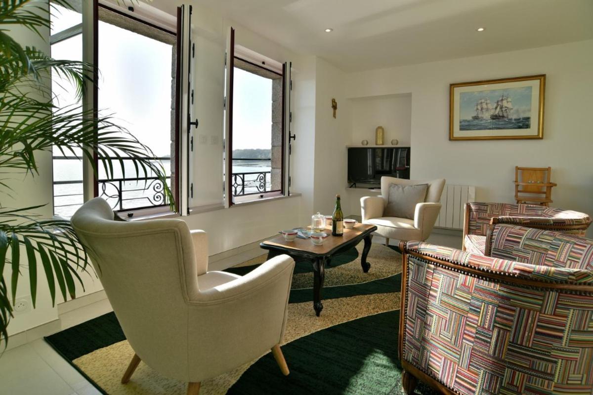 L Ostra 1, Appartement Haut Standing Front De Mer A Cancale Sur Le Port De La Houle Εξωτερικό φωτογραφία